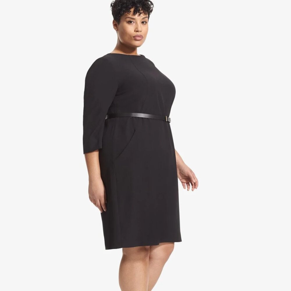 MM LaFleur The Etsuko Dress in Black Size 10